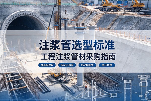 错那注浆管选型标准
